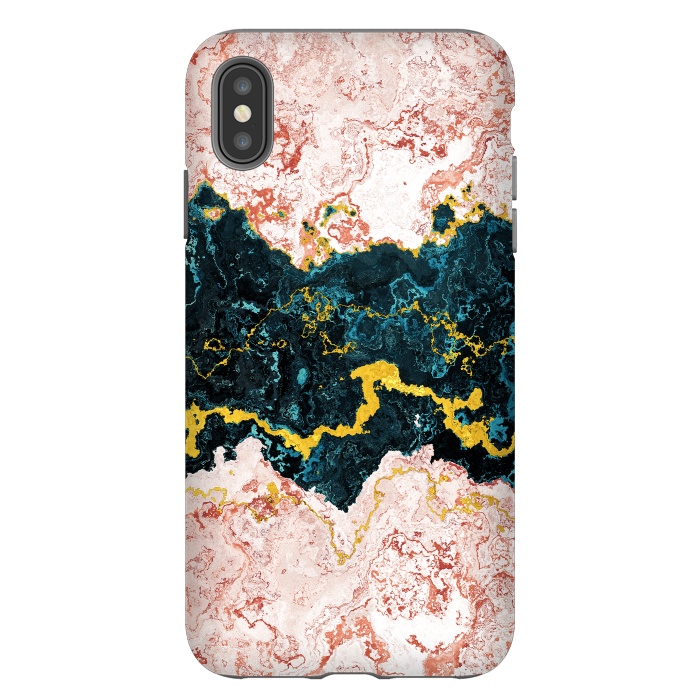 iPhone Xs Max StrongFit Abstract Marble I by Art Design Works