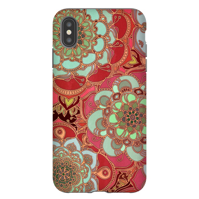iPhone Xs Max StrongFit Baroque Obsession 2 by Micklyn Le Feuvre