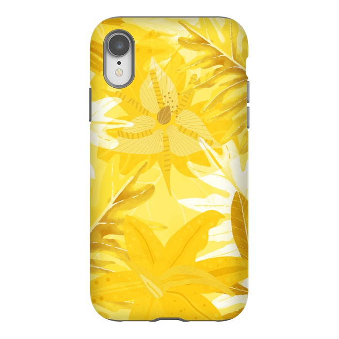 iPhone Xr StrongFit My Sunny Gold Aloha Jungle by  Utart
