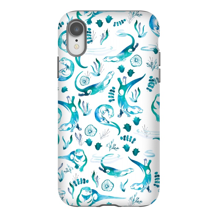 iPhone Xr StrongFit Otterly Adorable by gingerlique