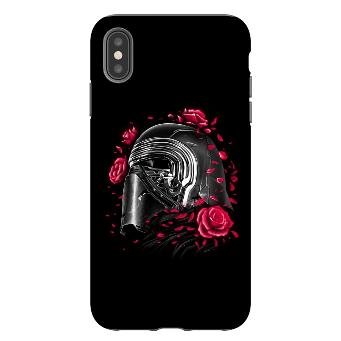 iPhone Xs Max StrongFit Blooming Dark Son by Vincent Patrick Trinidad