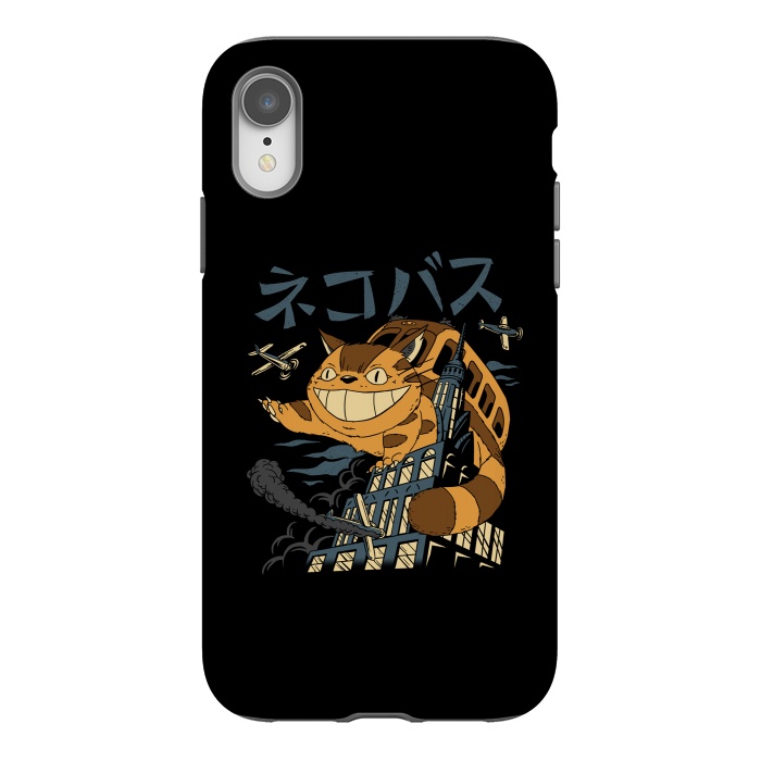 iPhone Xr StrongFit Cat Bus Kong by Vincent Patrick Trinidad