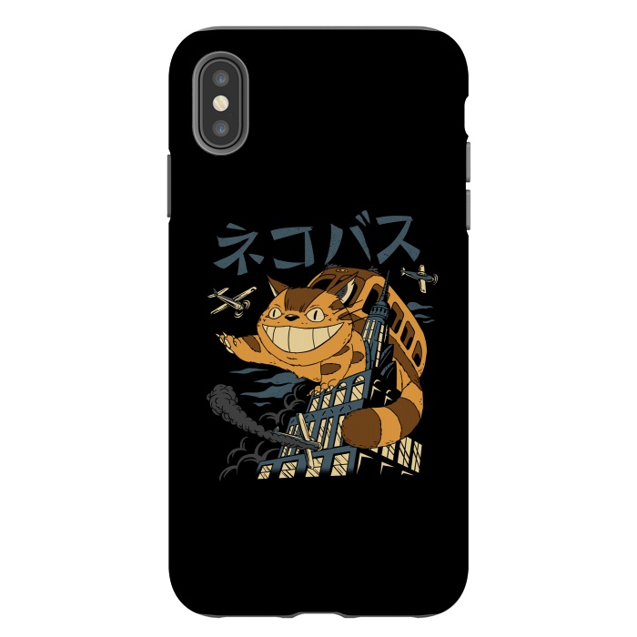 iPhone Xs Max StrongFit Cat Bus Kong by Vincent Patrick Trinidad