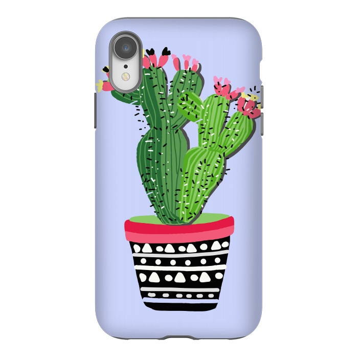 iPhone Xr StrongFit Cacti Love 4 by MUKTA LATA BARUA