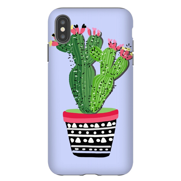 iPhone Xs Max StrongFit Cacti Love 4 by MUKTA LATA BARUA