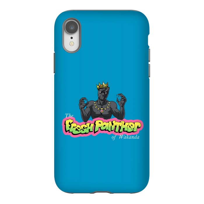iPhone Xr StrongFit The Fresh Panther of Wakanda by Vincent Patrick Trinidad