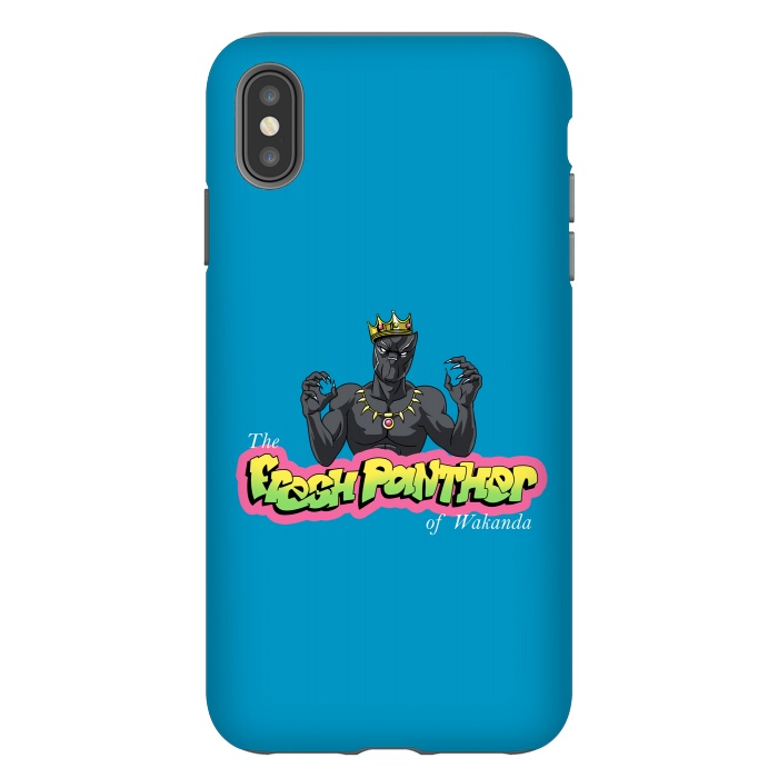 iPhone Xs Max StrongFit The Fresh Panther of Wakanda by Vincent Patrick Trinidad