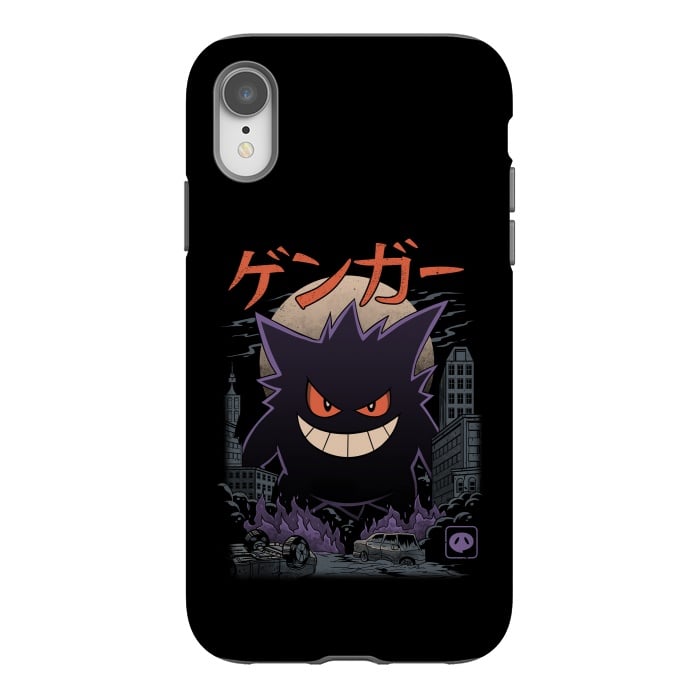 iPhone Xr StrongFit Ghost Kaiju by Vincent Patrick Trinidad