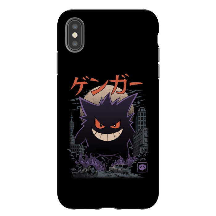 iPhone Xs Max StrongFit Ghost Kaiju by Vincent Patrick Trinidad