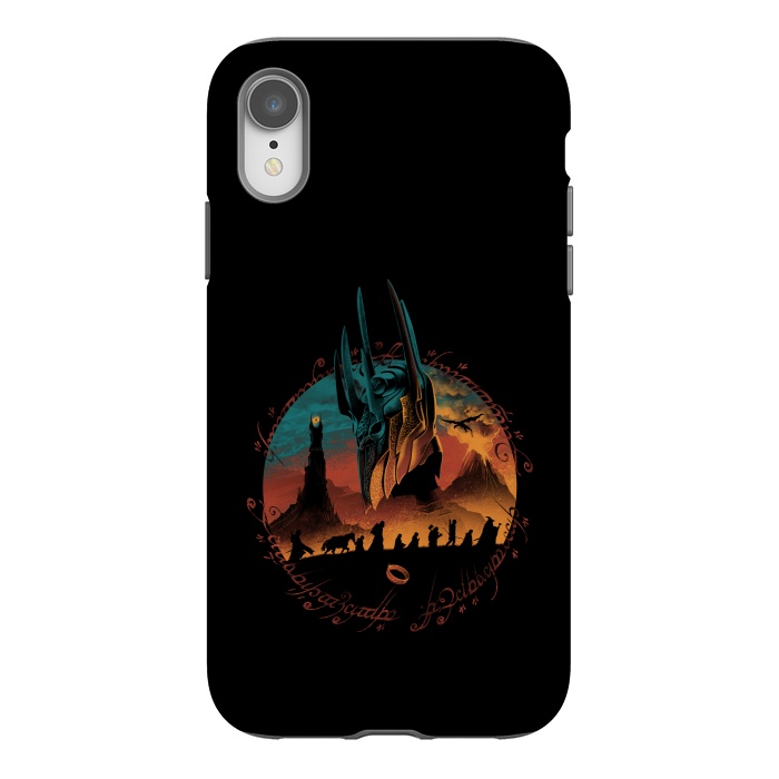 iPhone Xr StrongFit Middle Earth Quest by Vincent Patrick Trinidad