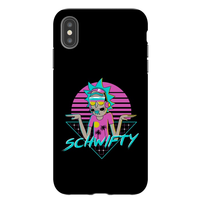 iPhone Xs Max StrongFit Rad Schwifty by Vincent Patrick Trinidad
