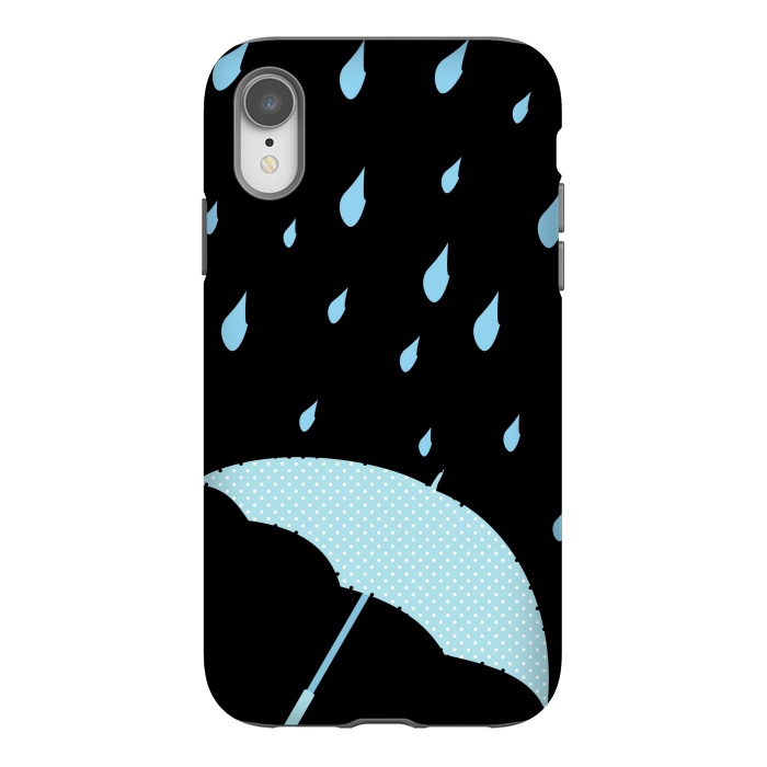 iPhone Xr StrongFit rain by Vincent Patrick Trinidad