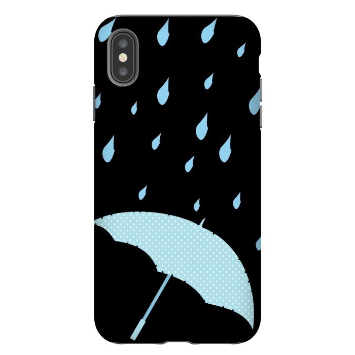 iPhone Xs Max StrongFit rain by Vincent Patrick Trinidad