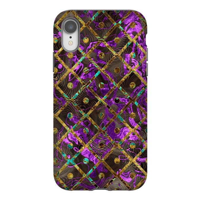 iPhone Xr StrongFit Pattern LXXX V by Art Design Works