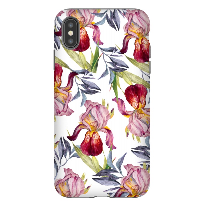 iPhone Xs Max StrongFit Born in Flowers by Creativeaxle