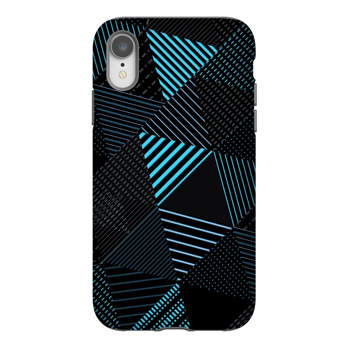 iPhone Xr StrongFit Triangles Pattern 3 by Bledi