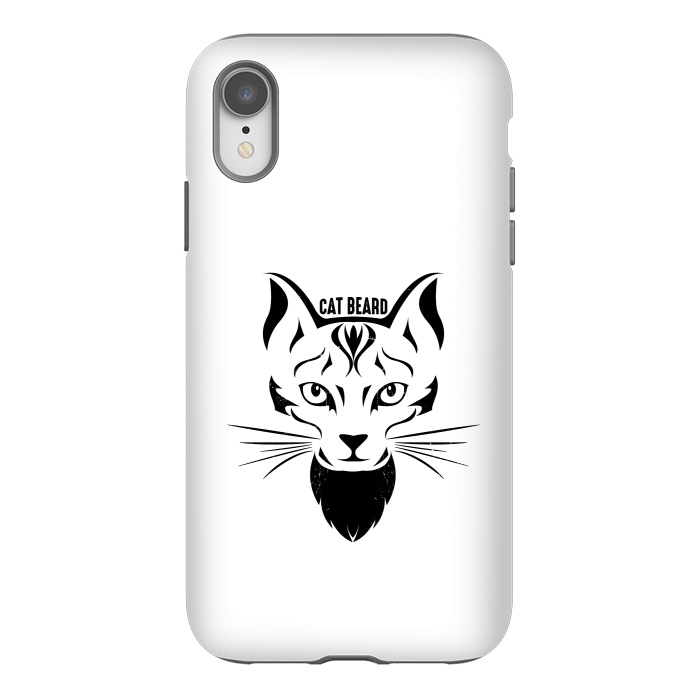 iPhone Xr StrongFit cat beard by TMSarts