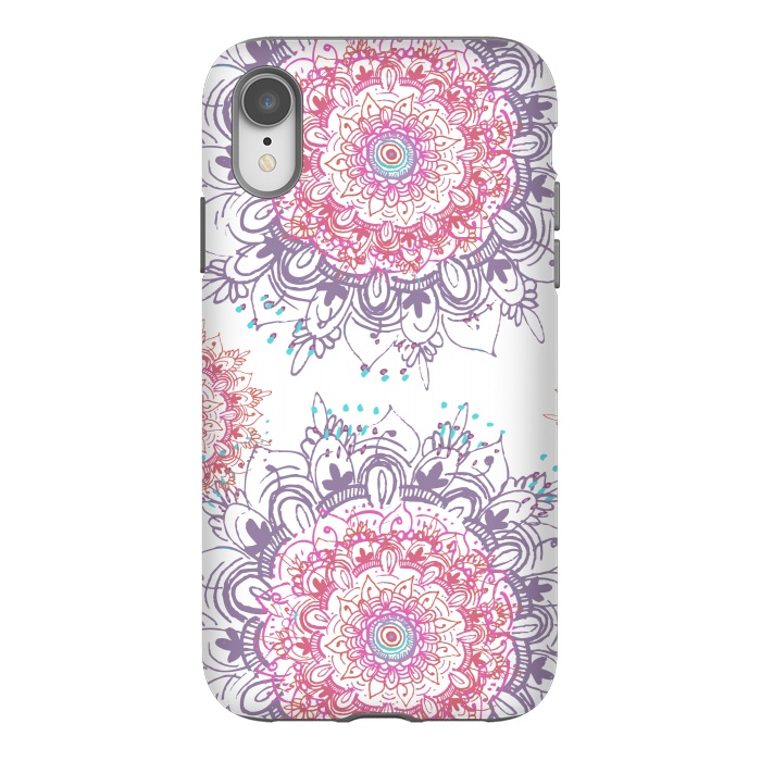 iPhone Xr StrongFit Flowers in Her Hair  by Rose Halsey