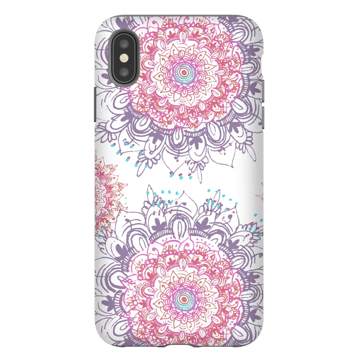 iPhone Xs Max StrongFit Flowers in Her Hair  by Rose Halsey