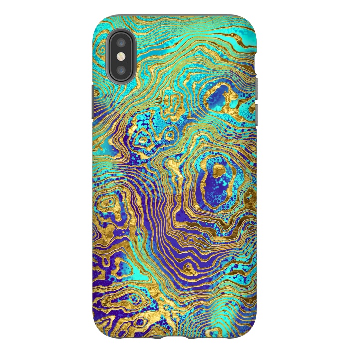 iPhone Xs Max StrongFit Abstract Marble IV by Art Design Works