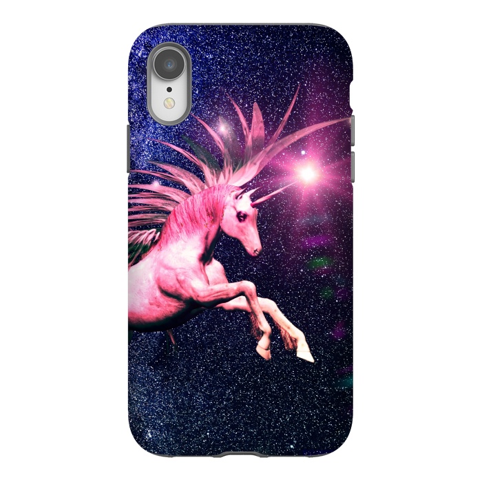 iPhone Xr StrongFit Unicorn Blast by Gringoface Designs