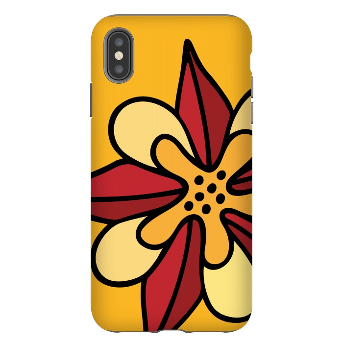 iPhone Xs Max StrongFit Aquilegia by Majoih
