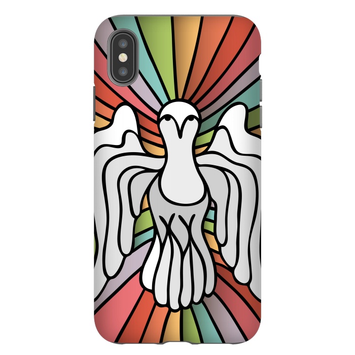 iPhone Xs Max StrongFit Rainbow Spirit by Majoih