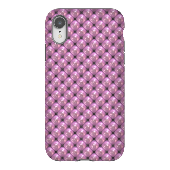 iPhone Xr StrongFit Pink Pearls by Andrea Haase