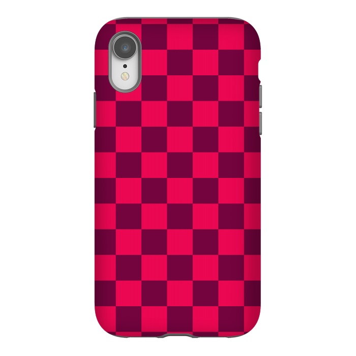iPhone Xr StrongFit Checkered Pattern IV by Art Design Works