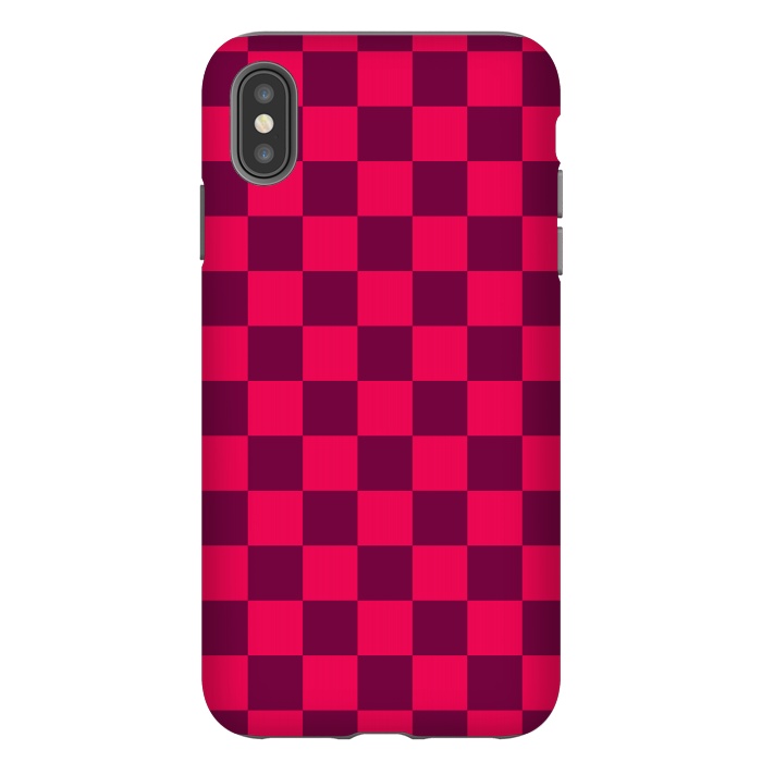 iPhone Xs Max StrongFit Checkered Pattern IV by Art Design Works