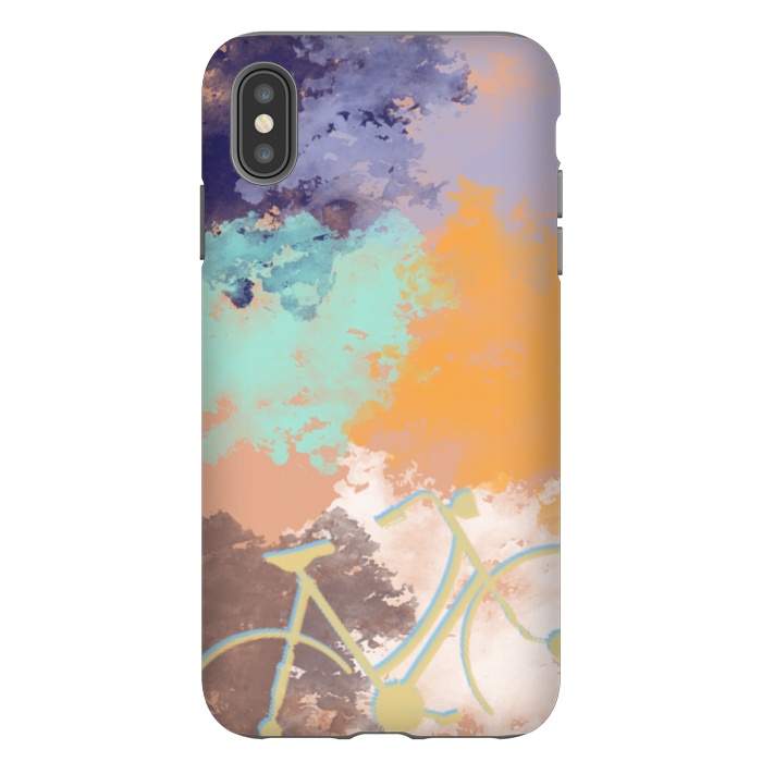iPhone Xs Max StrongFit Bicycle colors by Mariana Socorro