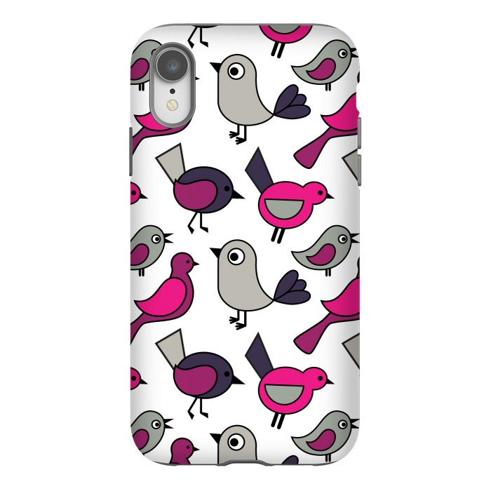iPhone Xr StrongFit Cute birds by Martina