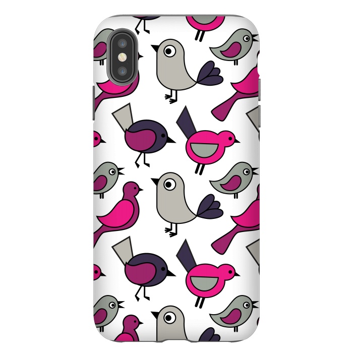 iPhone Xs Max StrongFit Cute birds by Martina