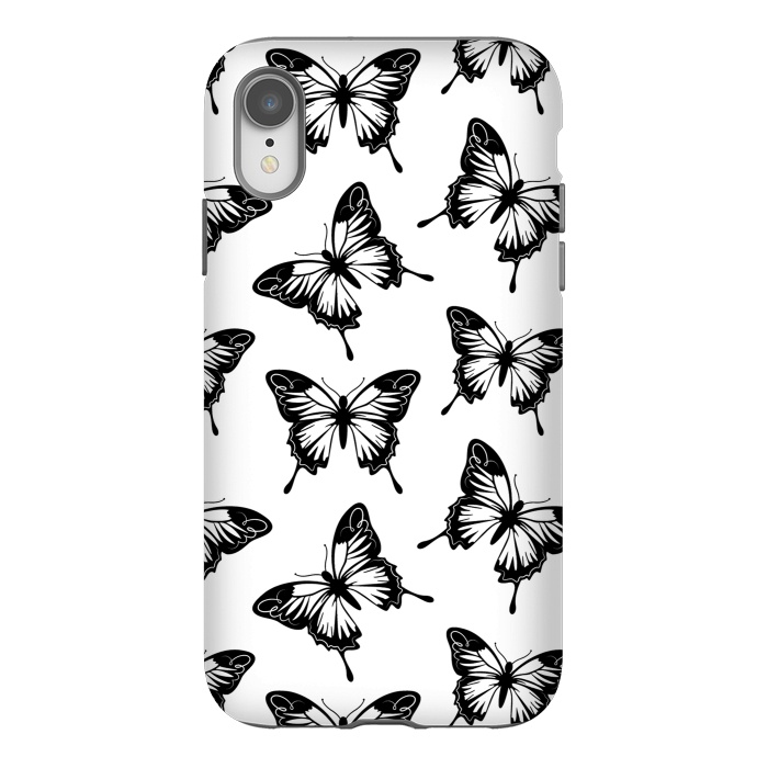 iPhone Xr StrongFit Elegant butterflies by Martina