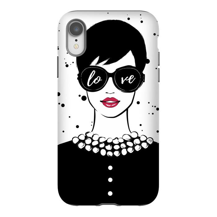 iPhone Xr StrongFit Love Girl by Martina