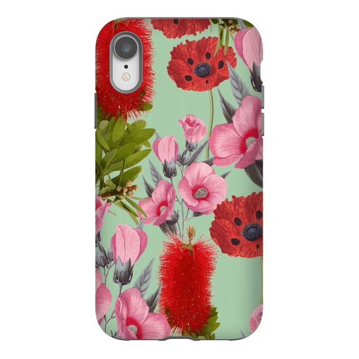 iPhone Xr StrongFit Bushland Florals by Zala Farah