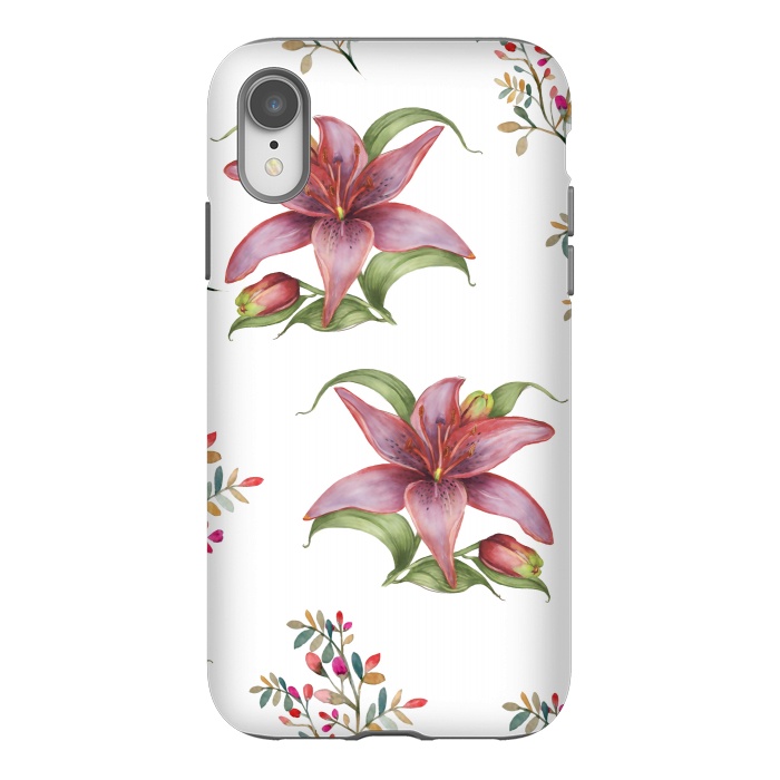 iPhone Xr StrongFit Queen Lily by Creativeaxle