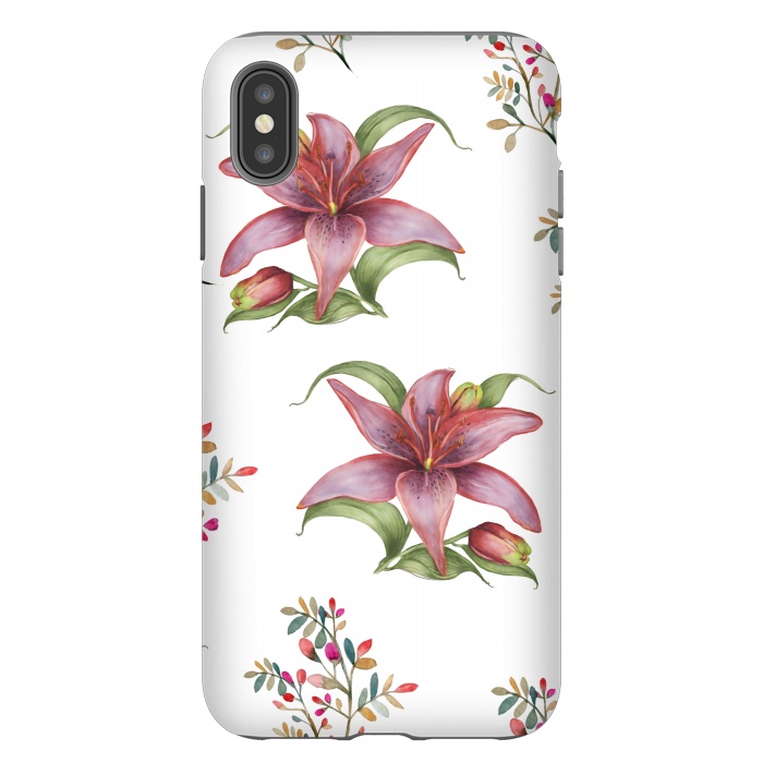 iPhone Xs Max StrongFit Queen Lily by Creativeaxle