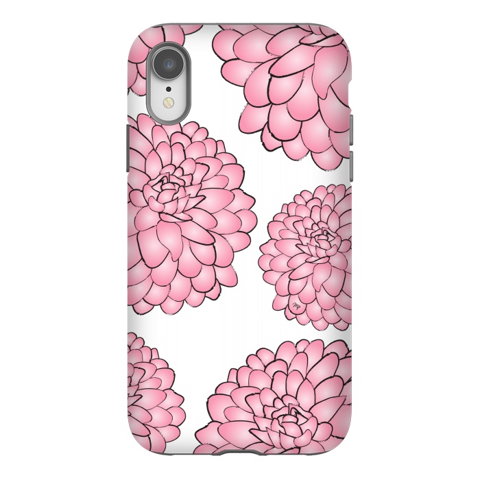 iPhone Xr StrongFit Pink Chrysanthemum by Martina