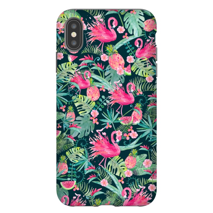 iPhone Xs Max StrongFit Tropical Summer by gingerlique