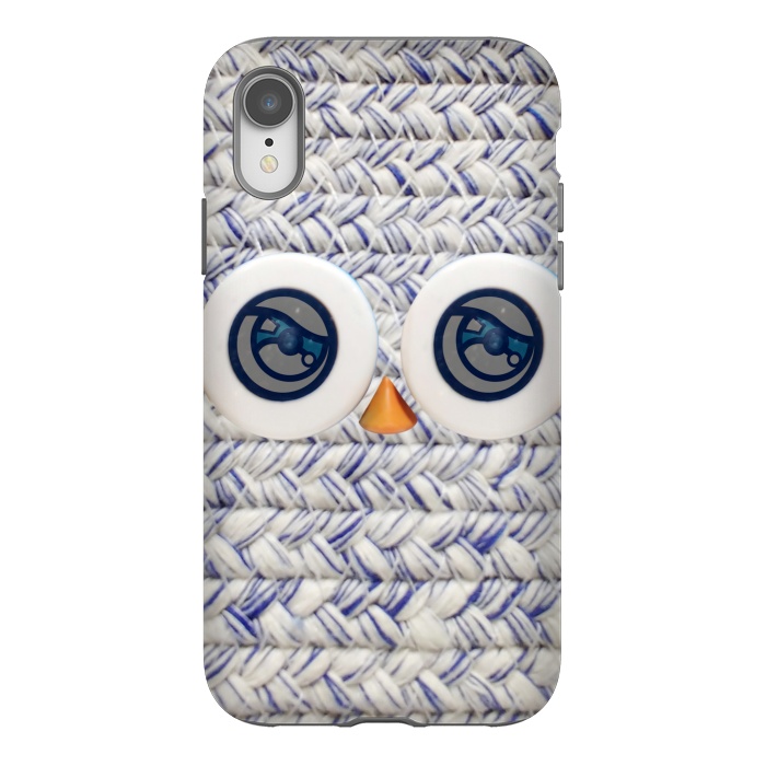 iPhone Xr StrongFit CUTE OWL by Michael Cheung