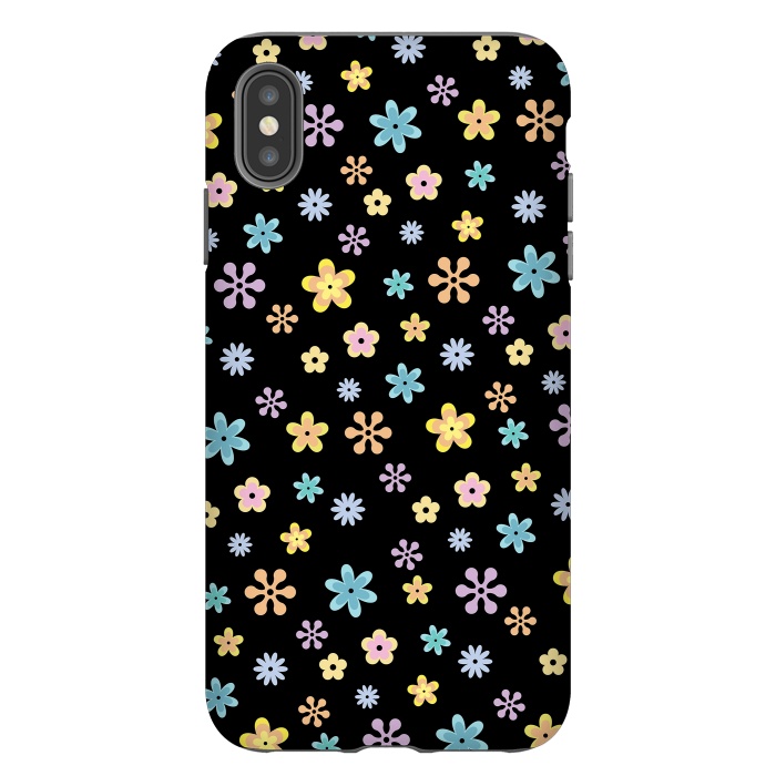 iPhone Xs Max StrongFit Flowers by Laura Nagel