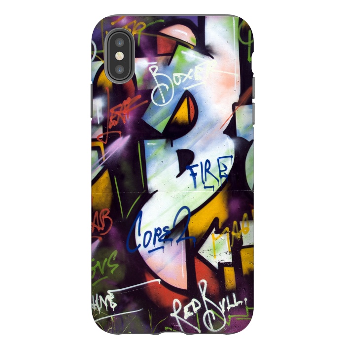 iPhone Xs Max StrongFit Graffiti Street Art Typo by Andrea Haase