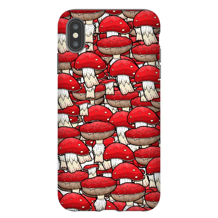 iPhone Xs Max StrongFit The red mushrooms by Steve Wade (Swade)