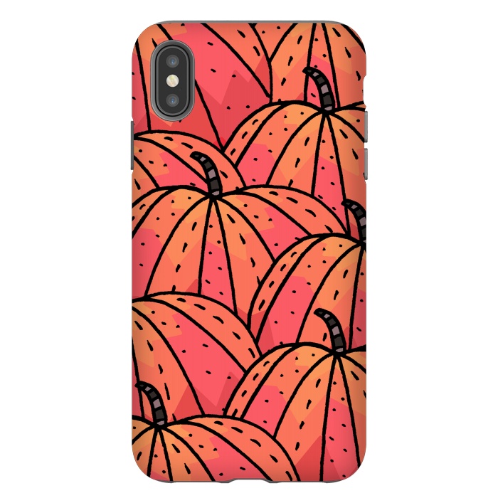 iPhone Xs Max StrongFit The Pumpkins by Steve Wade (Swade)