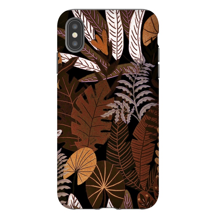 iPhone Xs Max StrongFit Eve's tropical Jungle at Night  by  Utart