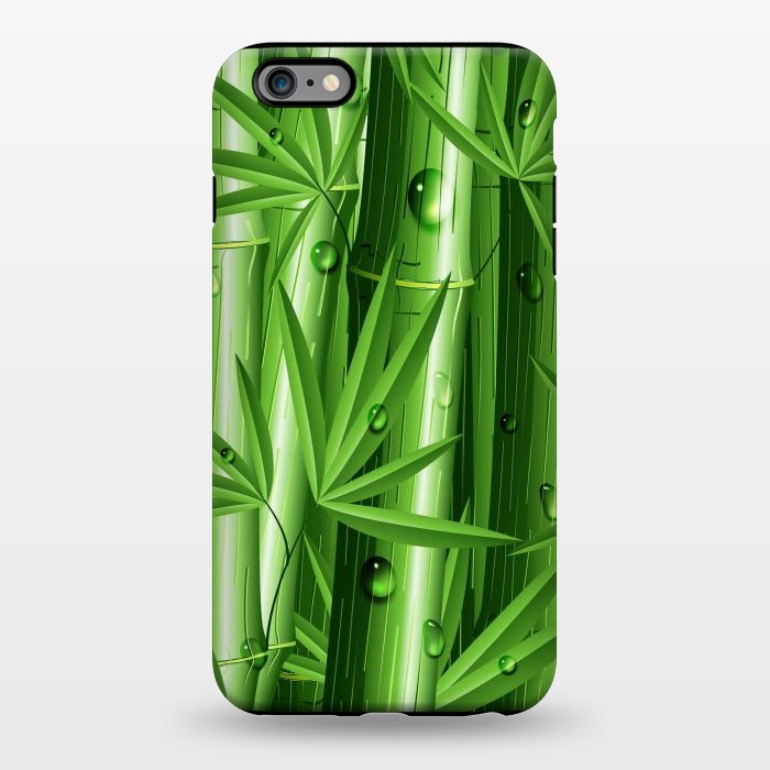 iPhone 6/6s plus StrongFit Bamboo Jungle Zen by BluedarkArt