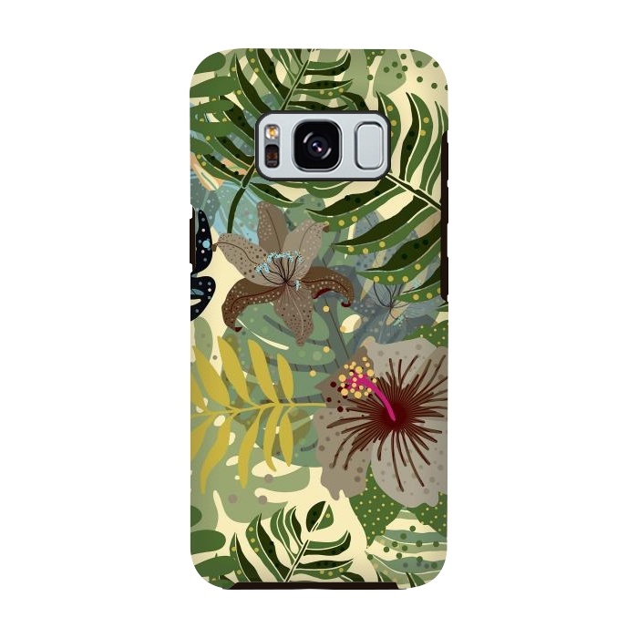 Galaxy S8 StrongFit Jungle Foliage by  Utart