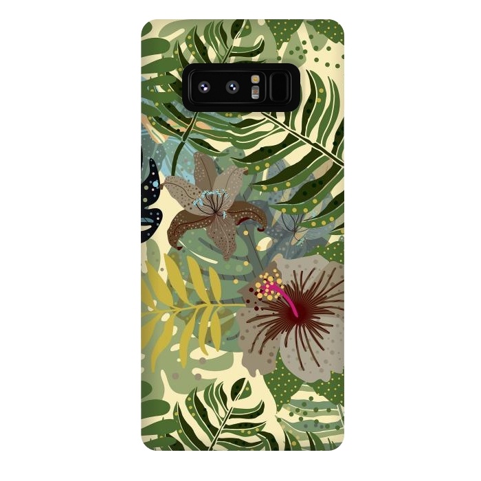 Galaxy Note 8 StrongFit Jungle Foliage by  Utart