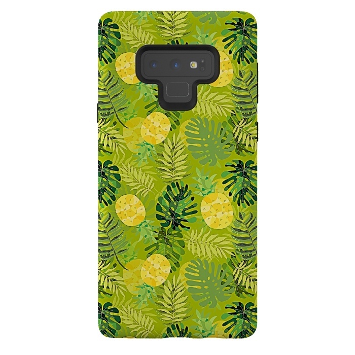Galaxy Note 9 StrongFit Eve's colorful pineapple garden Jungle by  Utart
